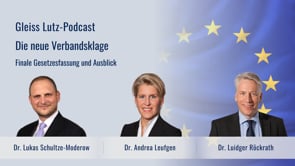 Die neue Verbandsklage - Finale Gesetzesfassung und Ausblick
