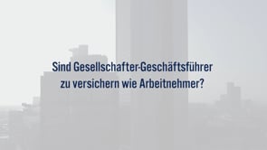 Sind für Gesellschafter-Geschäftsführer Beiträge zur Sozialversicherung abzuführen wie für Arbeitnehmer?